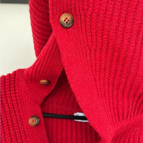 Mango Red Knit Sweater - Picture 3 of 4